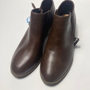 Zippered Bootie Wide Width